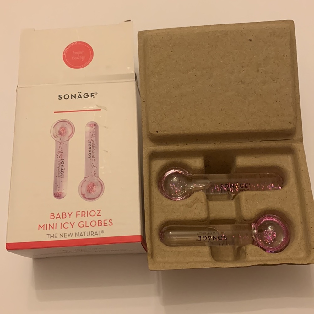 Sonäge Baby Frioz Mini Icy Glass Globes 2 Pack.